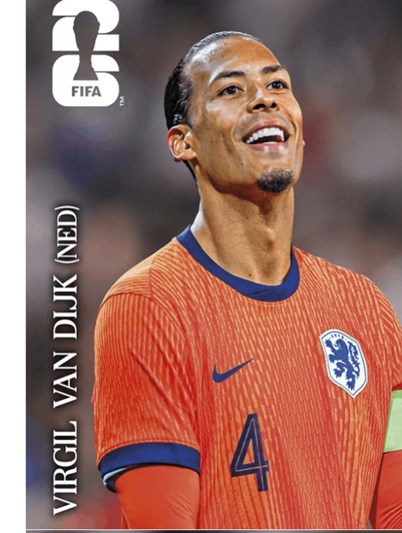 Sticker Coca-Cola - Virgil van Dijk