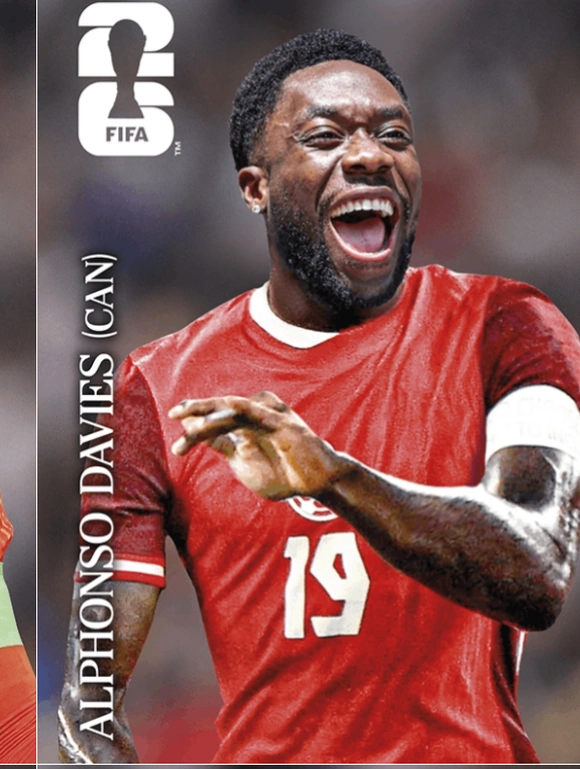 Sticker Coca-Cola - Alphonso Davies